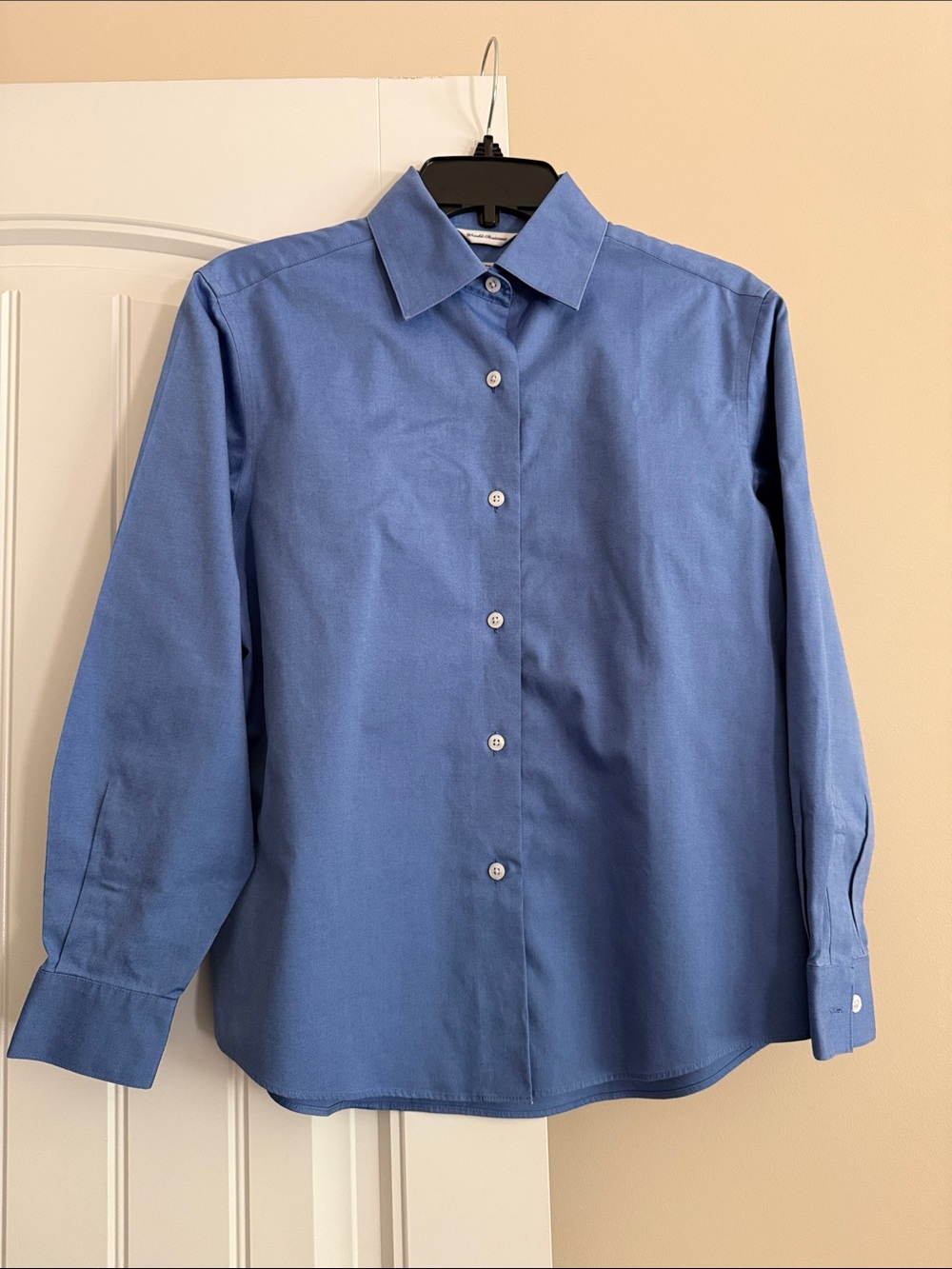 Talbots Cornflower Blue Button-Down Women's Shirt